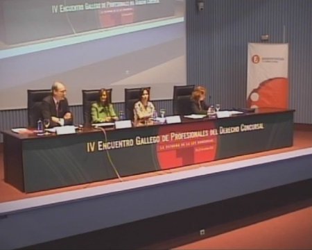 Quinta Mesa Redonda - IV Encontro Galego de Profesionais do dereito concursal